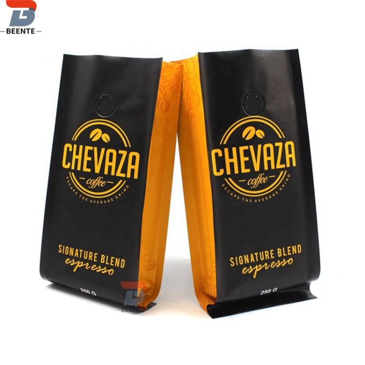 Beg kopi boleh kompos dan beg kopi bawah rata