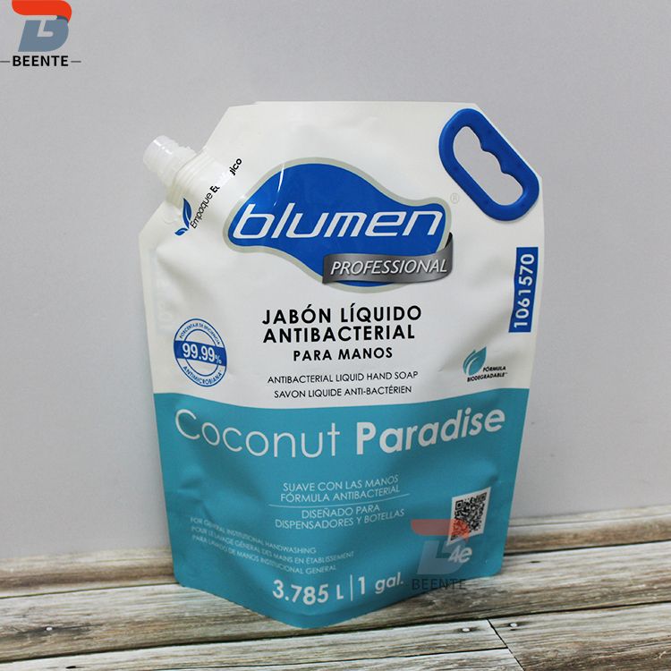Beg Aluminium Cecair Detergen Dobi Dengan Muncung